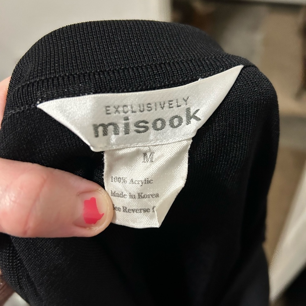 Misook black‎ blazer size medium - Picture 8 of 8